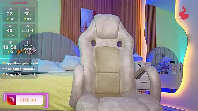 Chat +18 de Ette_Star ao vivo