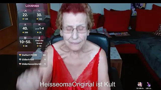 Chat XXX en directo de HeisseomaOriginal