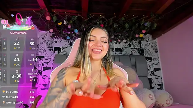 Chat +18 de LucyRosse ao vivo