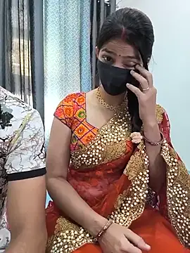 Sikha_Abhi Webcam Show