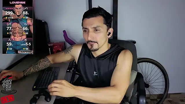 Marck_Muscle Adlı Modelin Canlı XXX Sohbeti