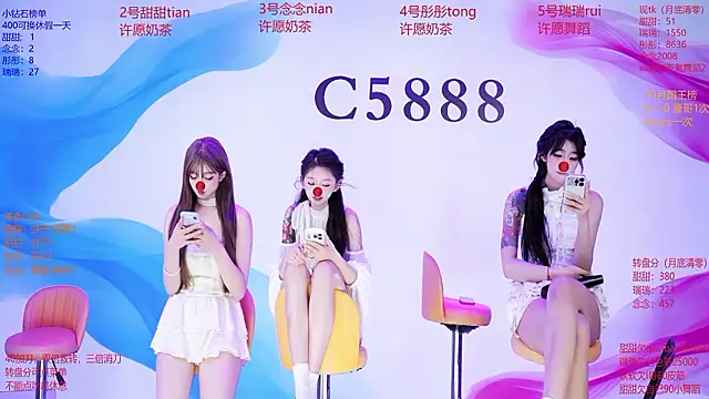 Chat +18 de C5888 ao vivo