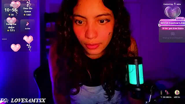 Show webcam de Lovelyamyy