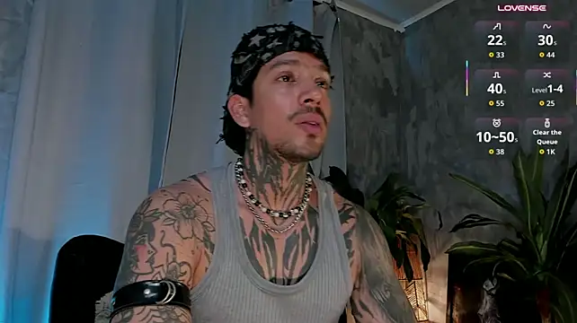 Chat XXX ao vivo de TigerStripes1_