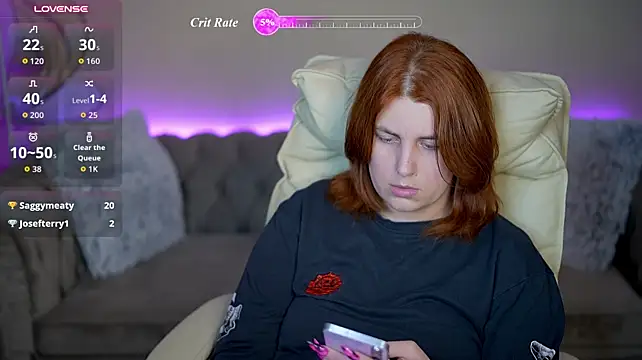 XXX chat uživo modela RedFoxxyX