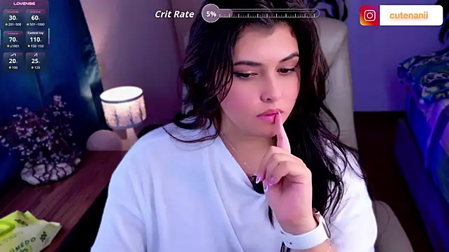 צ'אט XXX בשידור חי של Nannicutee