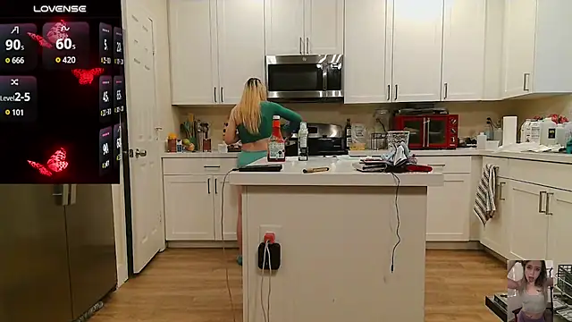Pertunjukan Kamera Web Blondiewithanass