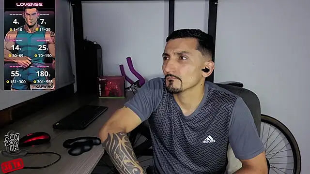 Marck_Muscle Adlı Modelin Canlı XXX Sohbeti