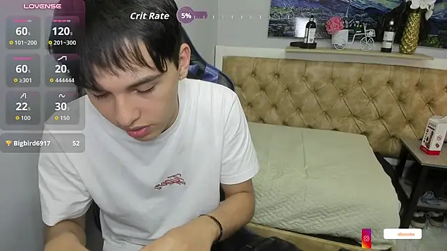 Živý XXX chat StiwenTwink