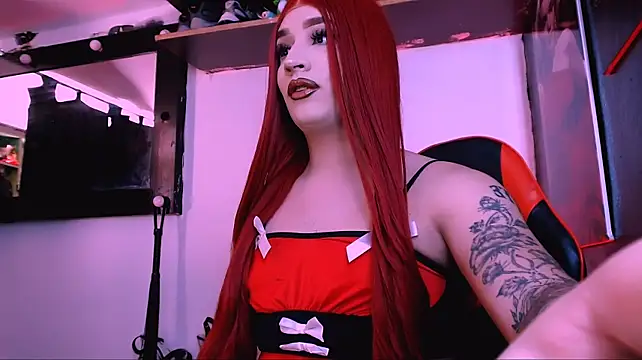 bubble_red élő XXX-chatje