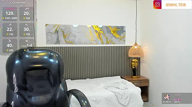 JDWhite18 Adlı Modelin Canlı XXX Sohbeti