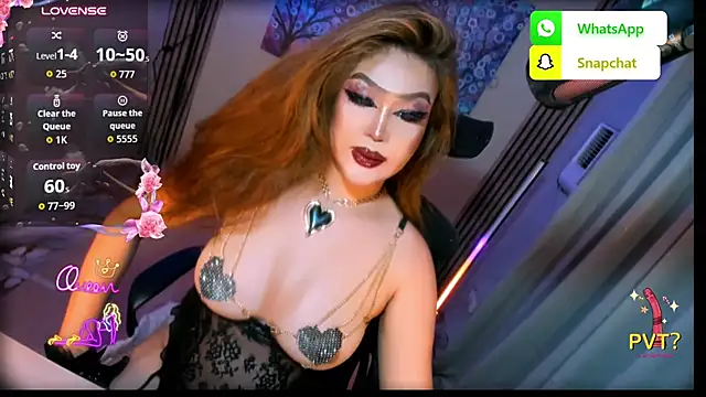 Chat +18 de MistressHayfa2Explode ao vivo