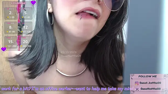 Živý XXX chat Sweetkatthe09