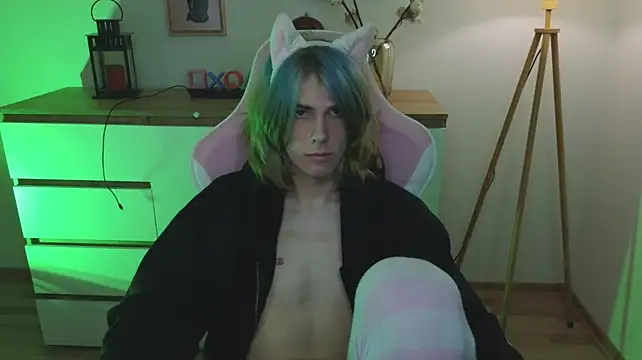Show de lazy_jester na webcam