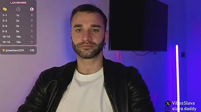 DaddySlava élő XXX-chatje