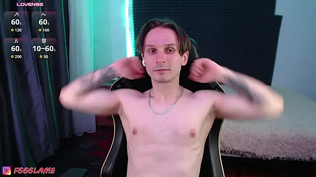 Chat +18 de F666LAME ao vivo