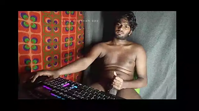 Pertunjukan Kamera Web Desi_Cum_King_8_inch