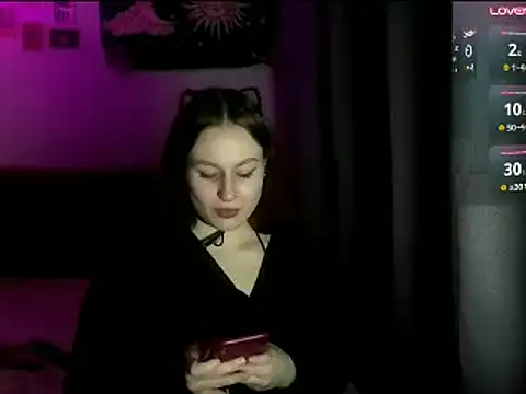 Chat +18 de KittyDeNoir ao vivo