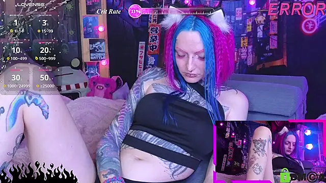 Chat XXX ao vivo de NekoCyber