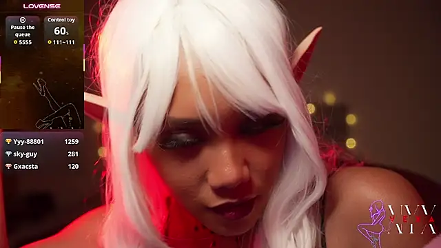 Chatroom XXX en direct de VexaNyx