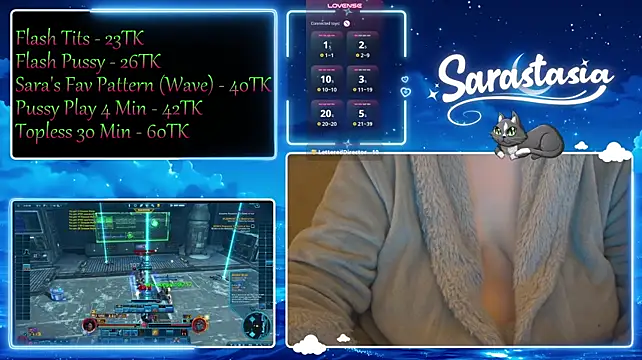 XXX chat uživo modela Sarastasia417