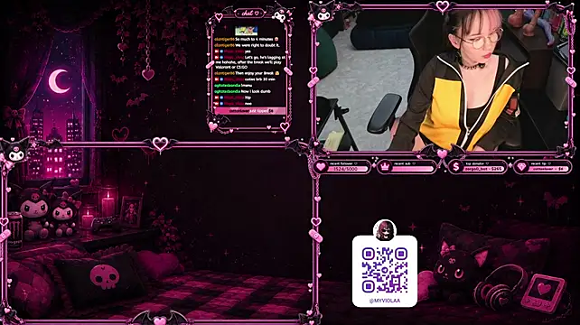 Chat +18 de Maya_Viola ao vivo