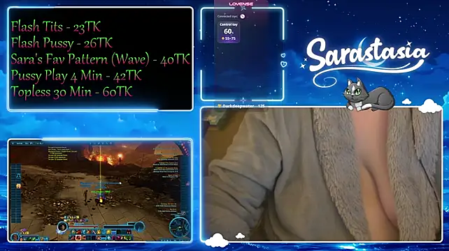 Chat XXX en directo de Sarastasia417