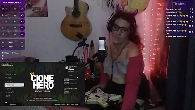 Chat +18 de SissyFlorAzul ao vivo