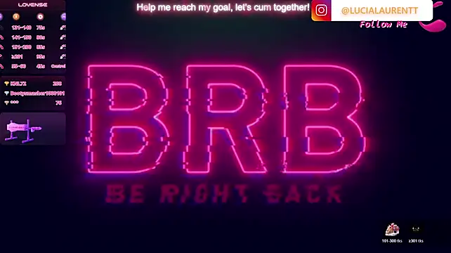 Chat XXX ao vivo de LuciaLaurent