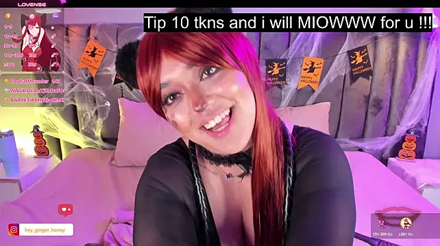 Czat XXX na żywo – ginger_honey_
