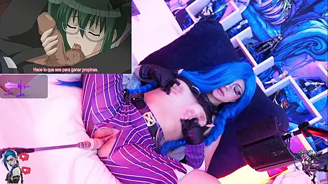 Chatroom XXX en direct de Jinx--