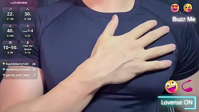 Chat +18 de DearJackASMR ao vivo