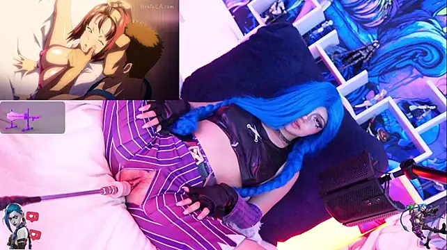 Chat XXX ao vivo de Jinx--