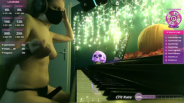 Show de ArtofSweet na webcam