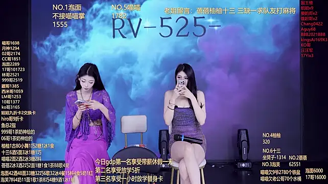 Chatroom XXX en direct de RV-525-