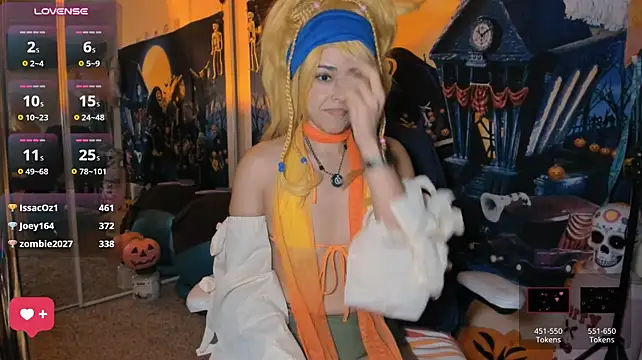 Evie-Luna Show in webcam
