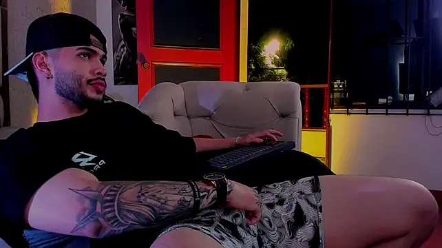 Chat +18 de Vincentblack ao vivo