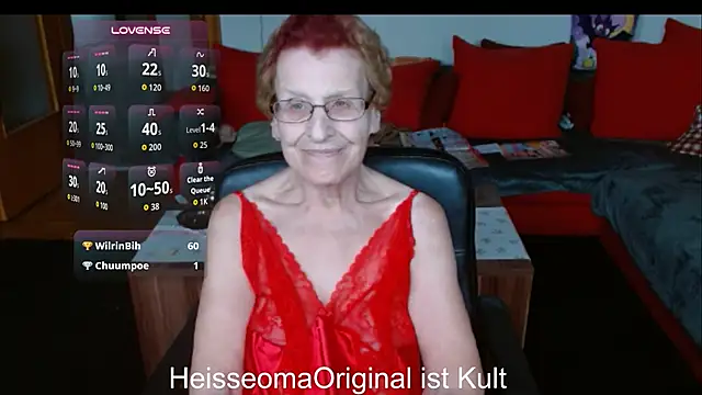 HeisseomaOriginal: онлайн-секс-чат