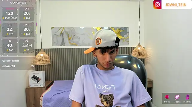 JDWhite18 Chat XXX in diretta