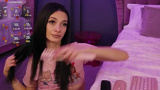 PinkySparks élő XXX-chatje