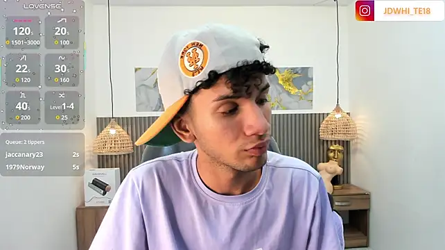 Chat +18 de JDWhite18 ao vivo