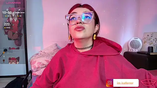 Chat XXX ao vivo de isaferrerxxx