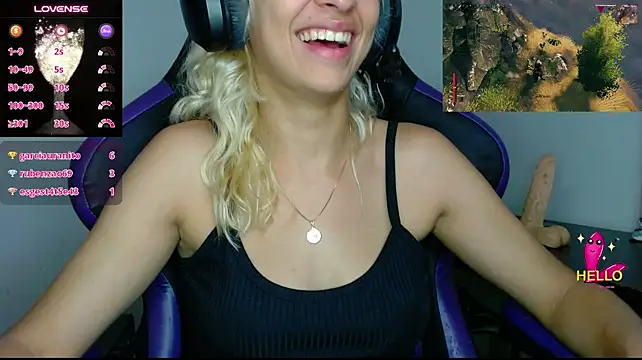 Chat XXX ao vivo de blondegamerr