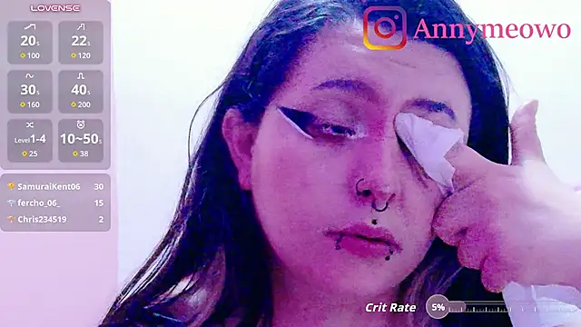 Webkamerová show Sachi_Meow