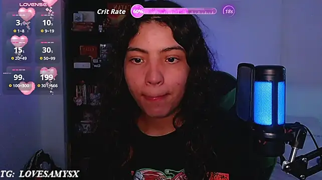 Chat +18 de Lovelyamyy ao vivo