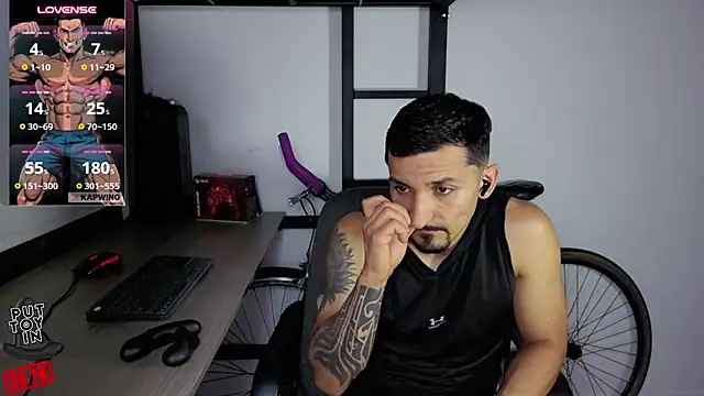 Marck_Muscle élő XXX-chatje
