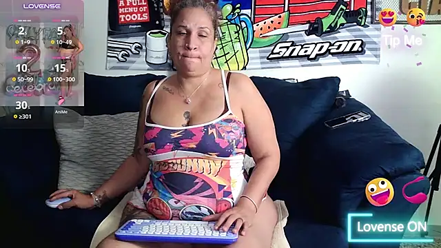 Show webcam de ladycreamypr2