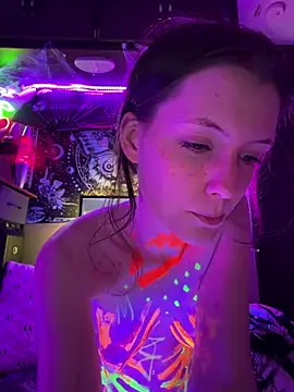 แชท XXX สดของ Lilactease