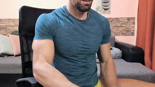 Chat XXX ao vivo de HotHunkTrainer