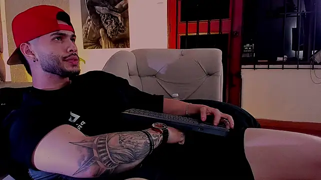 Show modela Vincentblack na web-kameri